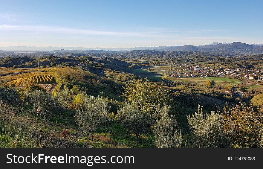 Landscape Photo Of Hills