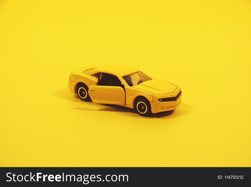 Yellow Car Toy