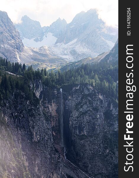 Seebener Waterfall, Austrian Alps