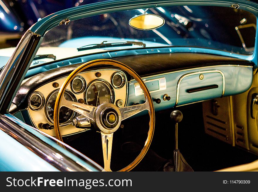 Car, Motor Vehicle, Steering Part, Steering Wheel