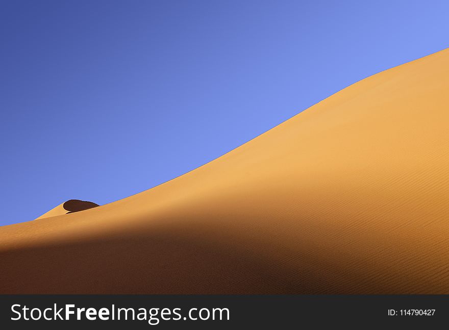 Erg, Sky, Singing Sand, Desert