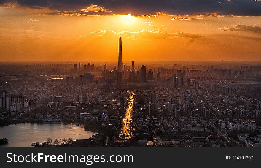 Cityscape, City, Sky, Landmark