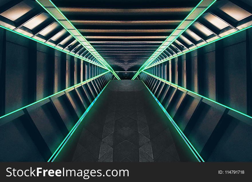 Green, Infrastructure, Light, Symmetry
