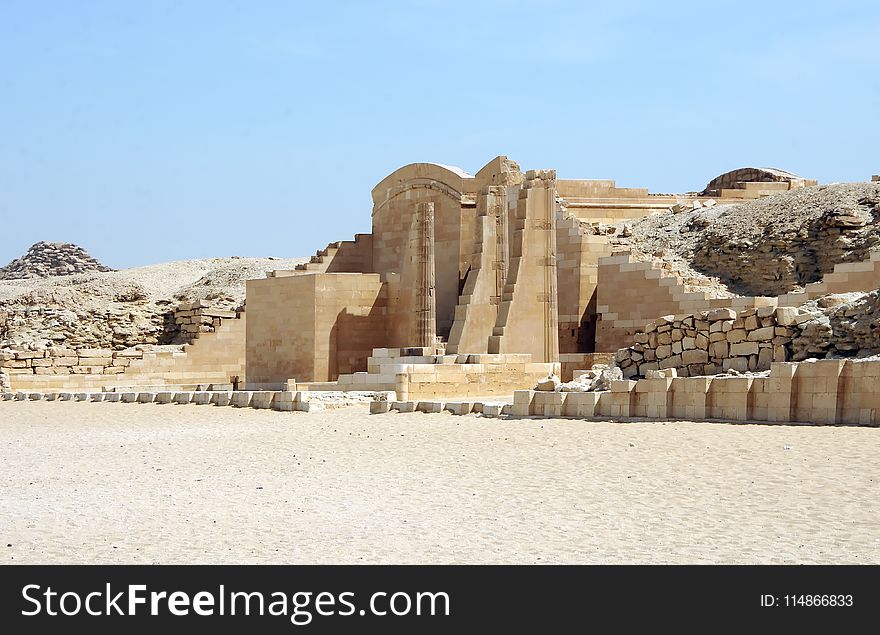 Historic Site, Ancient History, Archaeological Site, Egyptian Temple