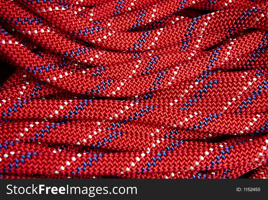 Red rope texture