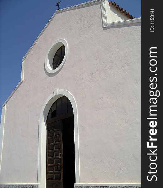 Church of Santa Lucia in Arzachena, Sardinia. Church of Santa Lucia in Arzachena, Sardinia