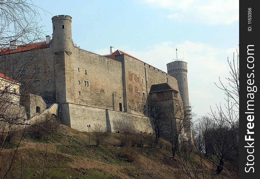 Castle in the oldtown of Tallinn, Estonia. Castle in the oldtown of Tallinn, Estonia.