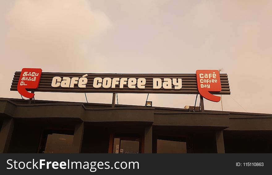 Photo of Cafe Coffee Day Sign