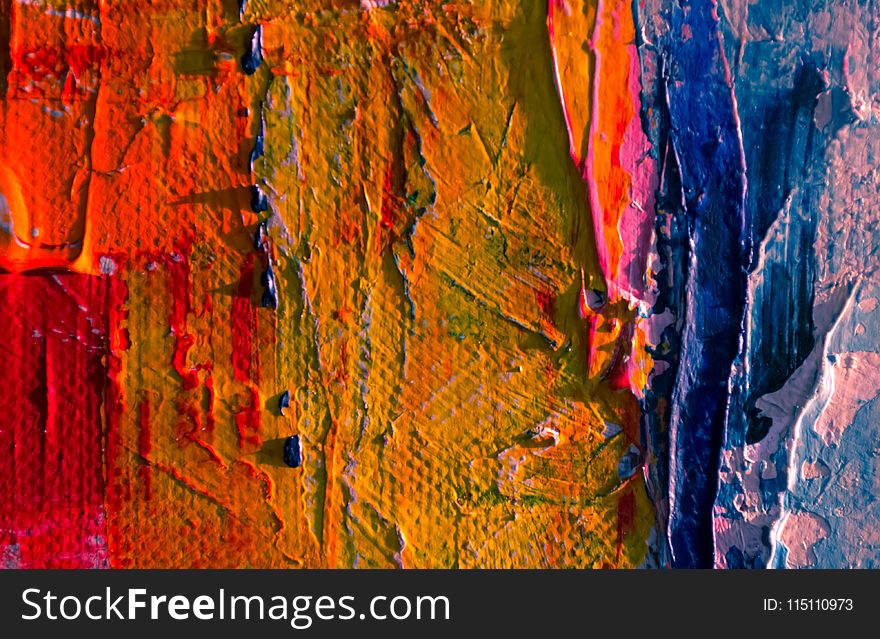 Photo Of Abstract Painiting