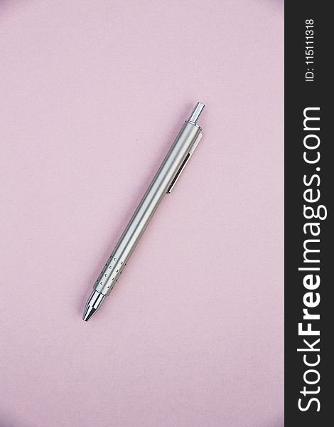 Stainless Steel Click Pen