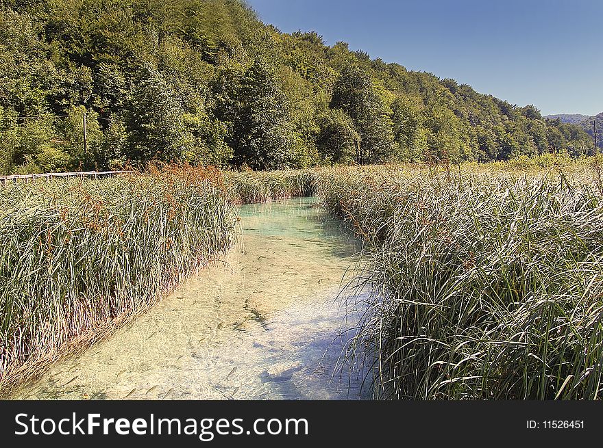 Croatian Plitvice Lakes National Park