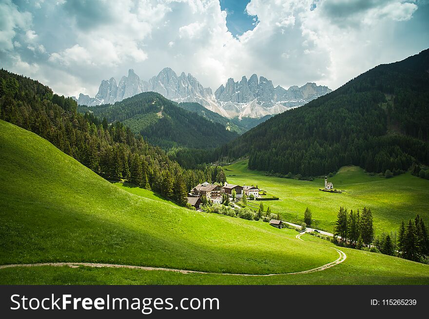 The Dolomites are a mountain range located in northeastern Italy. They form a part of the Southern Limestone Alps and extend from the River Adige in the west to the Piave Valley in the east. The Dolomites are shared between the provinces of Belluno, South Tyrol and Trentino.In August 2009, the Dolomites were declared a UNESCO World Heritage Site. The Dolomites are a mountain range located in northeastern Italy. They form a part of the Southern Limestone Alps and extend from the River Adige in the west to the Piave Valley in the east. The Dolomites are shared between the provinces of Belluno, South Tyrol and Trentino.In August 2009, the Dolomites were declared a UNESCO World Heritage Site.