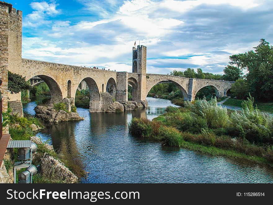 Bridge, Waterway, Viaduct, Arch Bridge