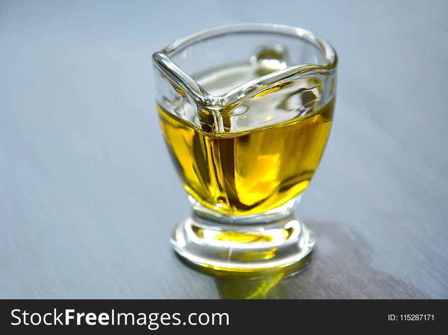 Glass, Liquid, Soybean Oil, Liqueur