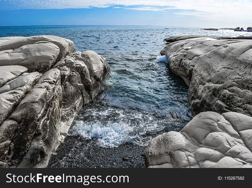 Sea, Water, Body Of Water, Rock