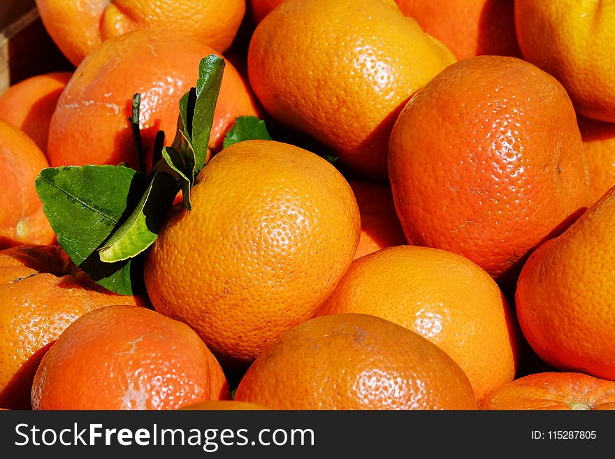Fruit, Produce, Clementine, Citrus