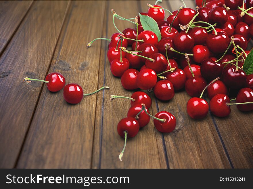 Cherry fruit red berry fruit cute freshness food