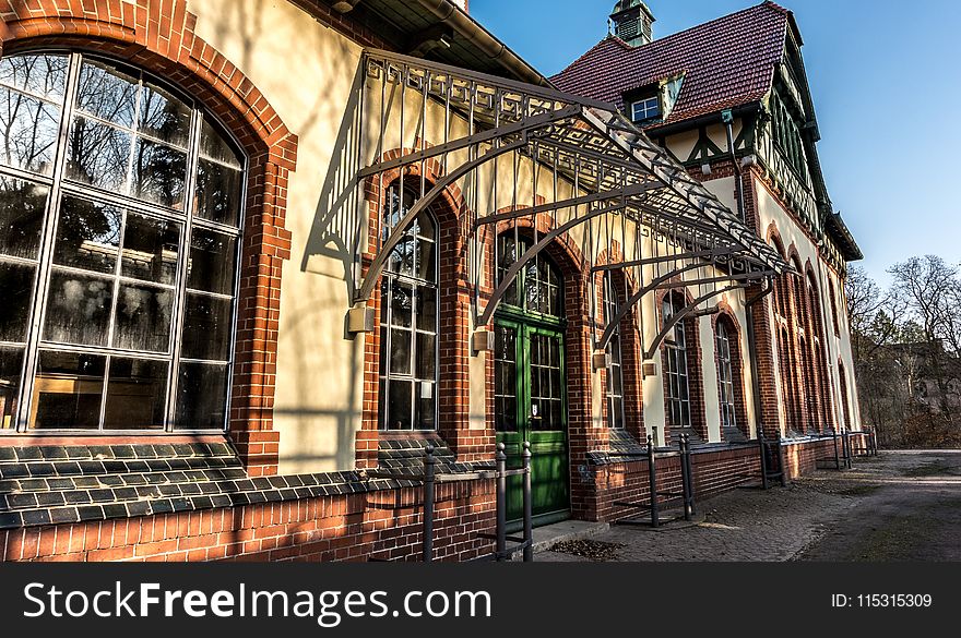 Building, Medieval Architecture, Facade, House