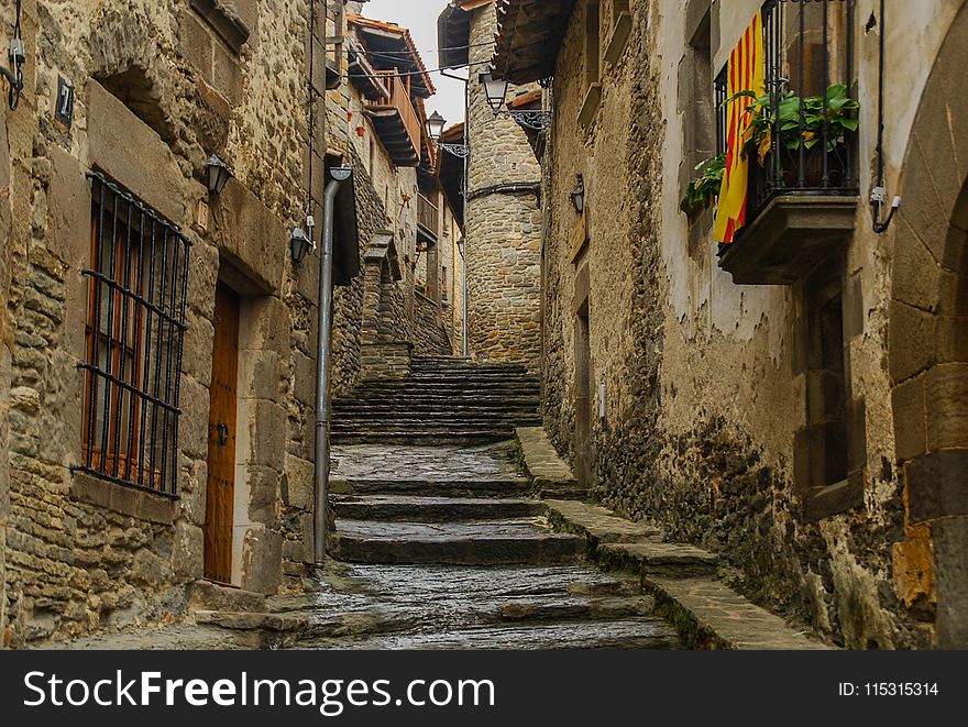 Alley, Town, Infrastructure, Street