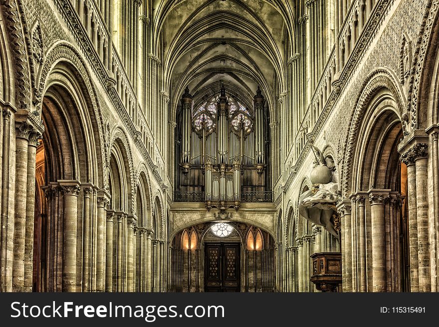 Medieval Architecture, Cathedral, Arch, Gothic Architecture