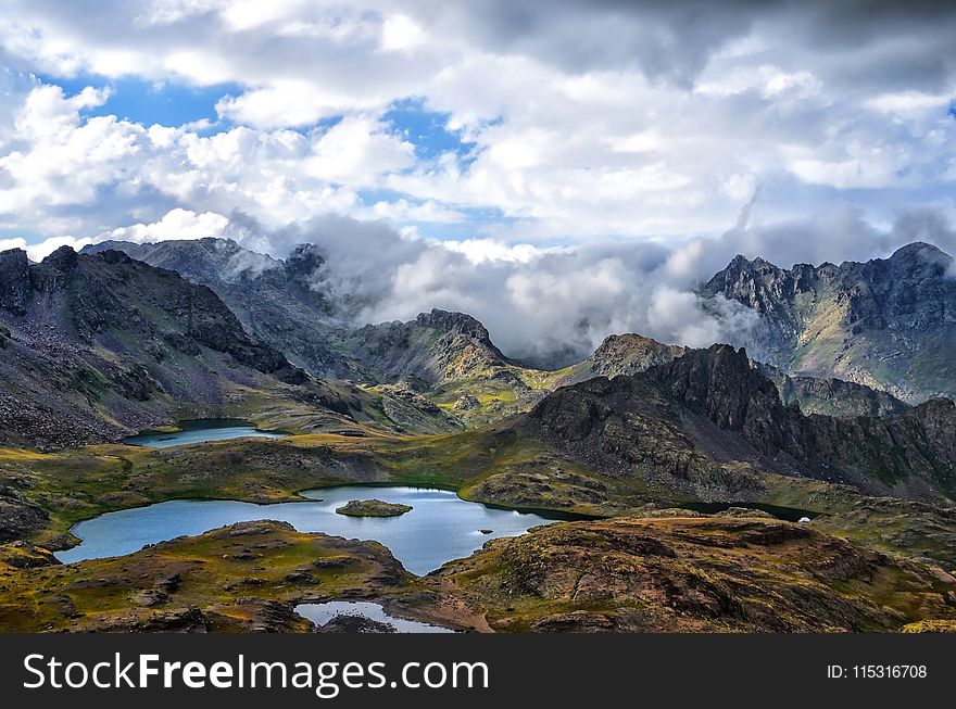 Highland, Nature, Mountain, Mountainous Landforms