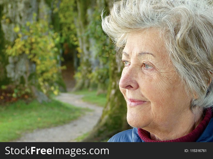 Face, Senior Citizen, Tree, Eye