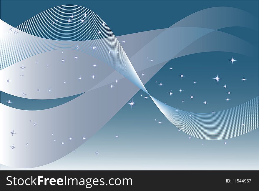 Background with stars for various design artwork. Background with stars for various design artwork