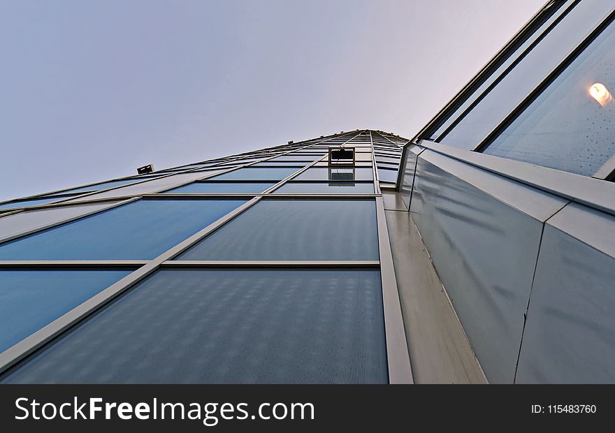 Worm&x27;s-eye Photography Of Glass Building