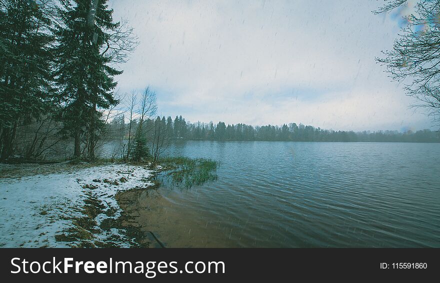 Reflection on the lake