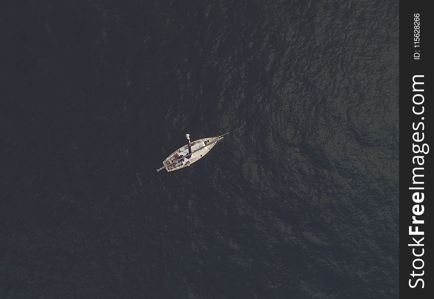 Top View Photography Of Sailboat