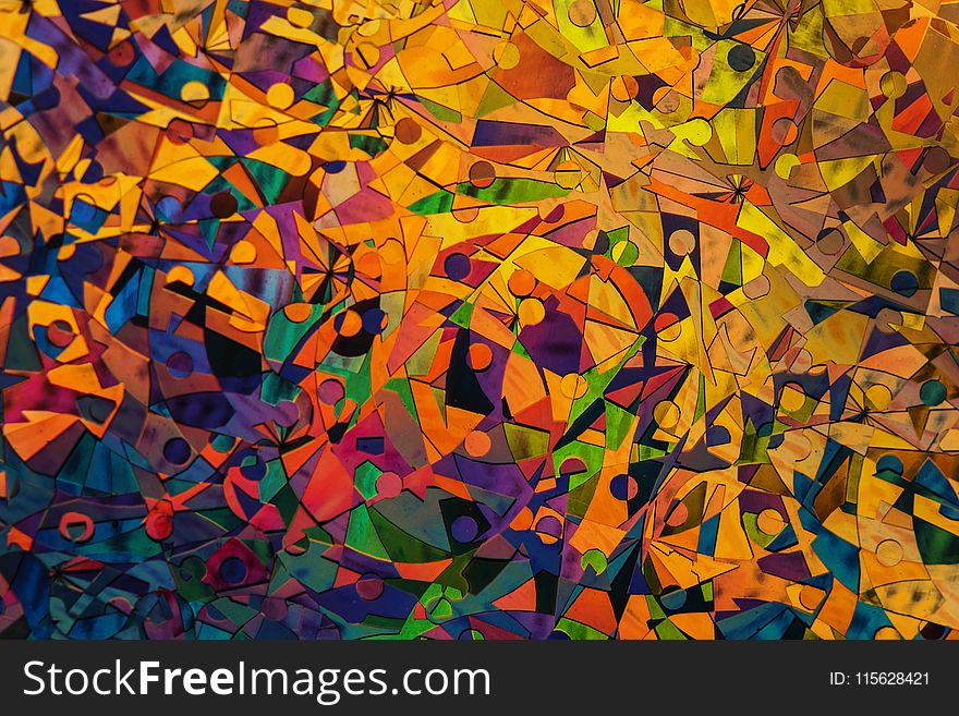 Colourful Abstract Painting