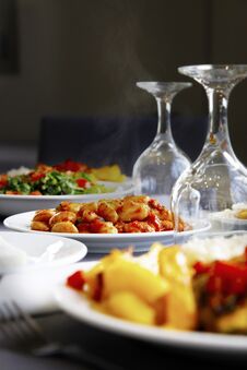 Baked Beans For Dinner Royalty Free Stock Images Baked Beans For Dinner Royalty Free Stock Images
