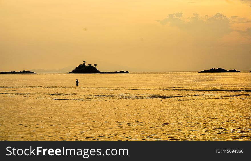 Ocean During Golden Hour