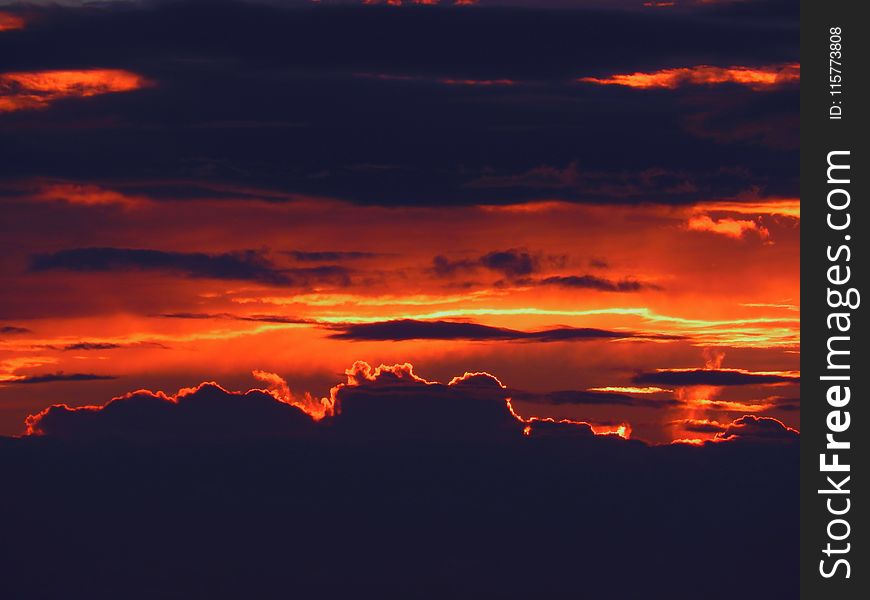 Silhouette Of Clouds