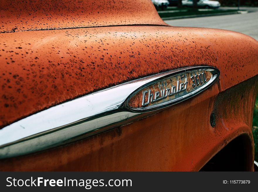 Closeup Photo Of Chevrolet 3600 Car