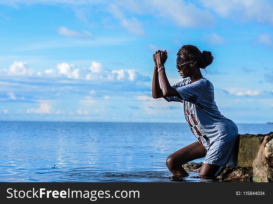 Woman Posing