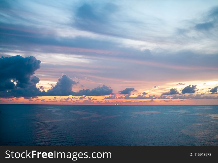 Photo Of Sea And Blue Sky