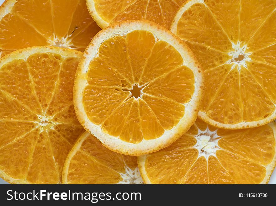 Sliced Lemons