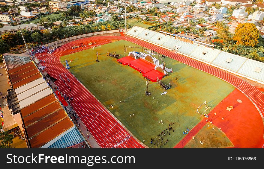 Aerial View Photo of Stadium