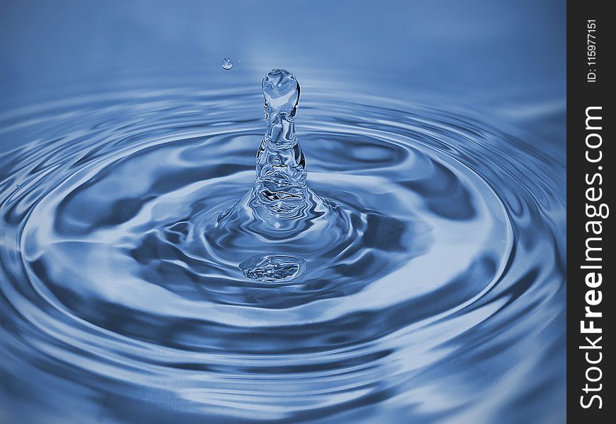 Close-up Photo of Water Drop