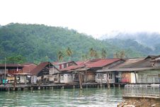 Fishing Village Royalty Free Stock Photos Fishing Village Royalty Free Stock Photos