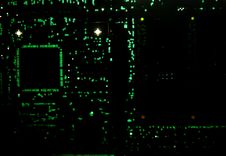 Backlit Circuit Board Royalty Free Stock Photography Backlit Circuit Board Royalty Free Stock Photography