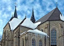 Church In Winter Stock Photos Church In Winter Stock Photos