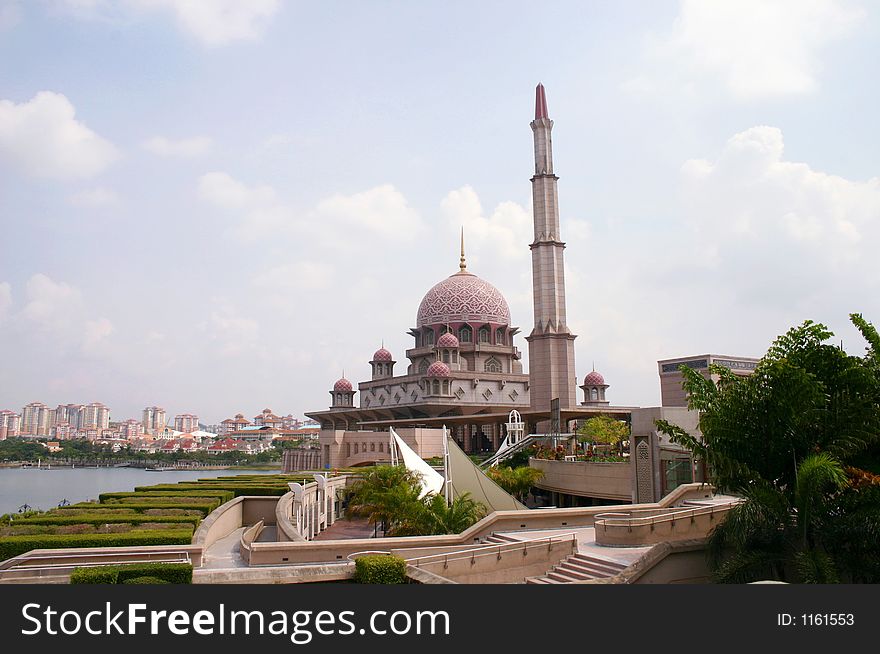 A beautiful day in putrajaya. A beautiful day in putrajaya