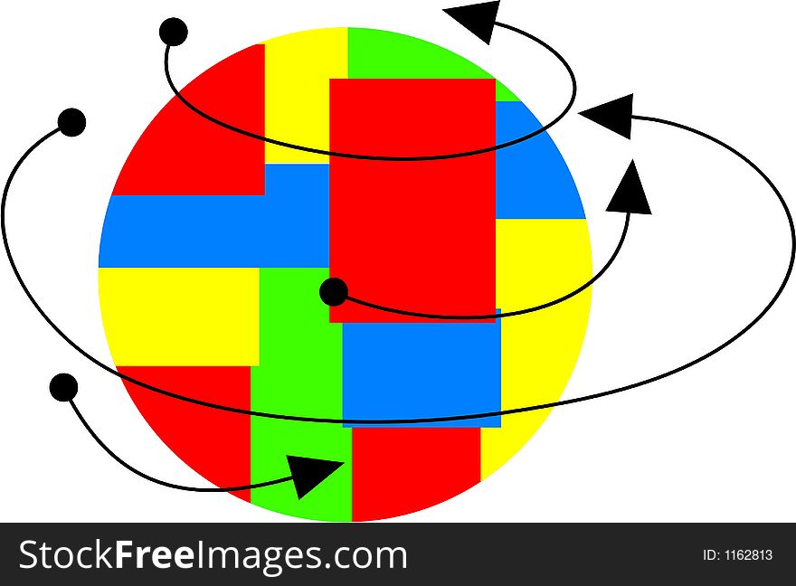 Graphic globe