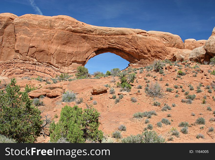 Red Rocks in Arches National Park