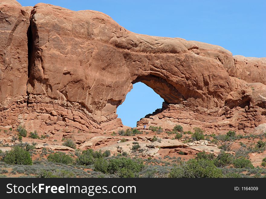 Red Rocks in Arches National Park