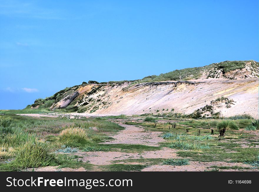 Landscape on the german island Sylt. Landscape on the german island Sylt