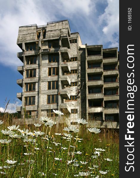 Lost building in Vidra - Romania