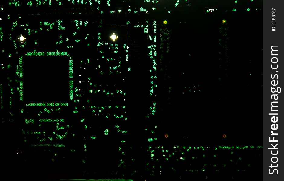 Backlit circuit board